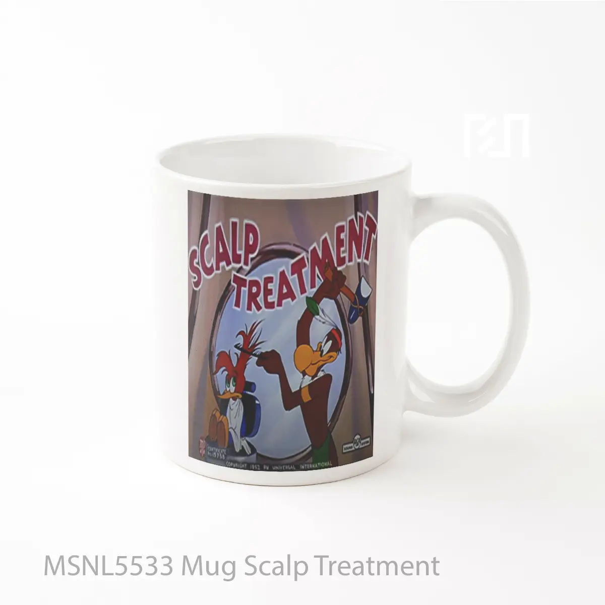 Mug Scalp Treatment Gelas Keramik Tema Film MSNL5533