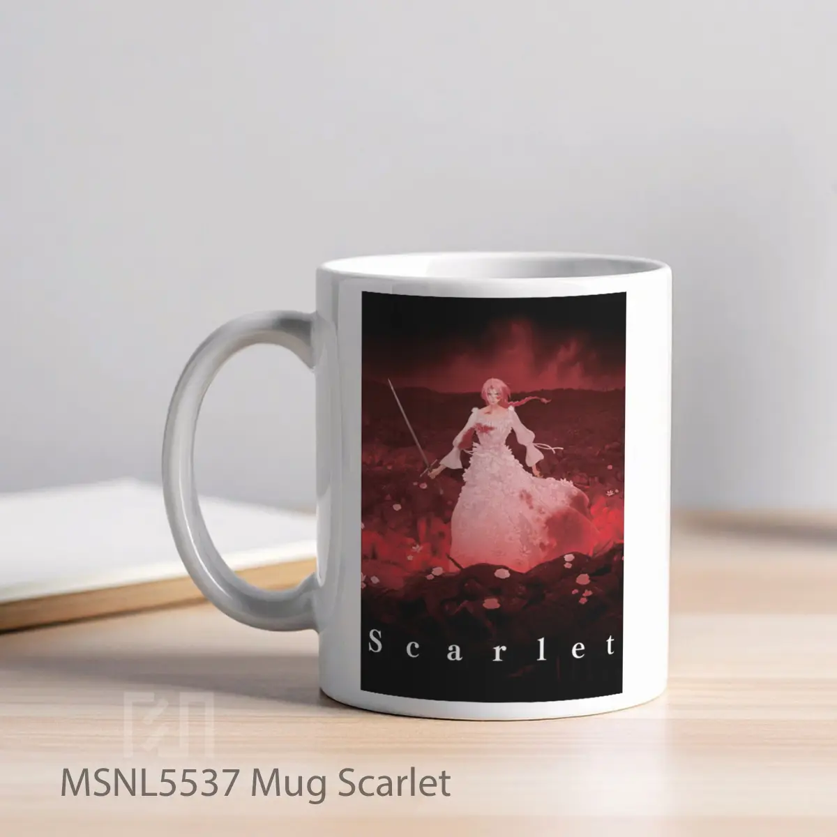 Mug Scarlet Gelas Keramik Tema Film MSNL5537 - Tampak Kiri