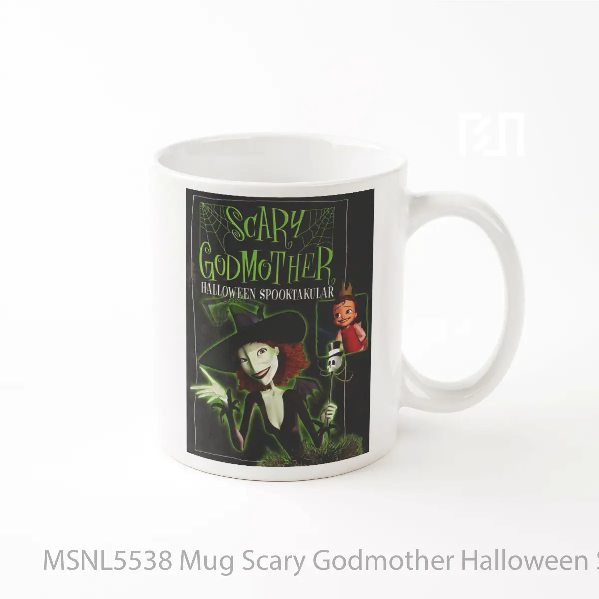 Mug Scary Godmother Halloween Spooktakular Gelas Keramik Tema Film MSNL5538