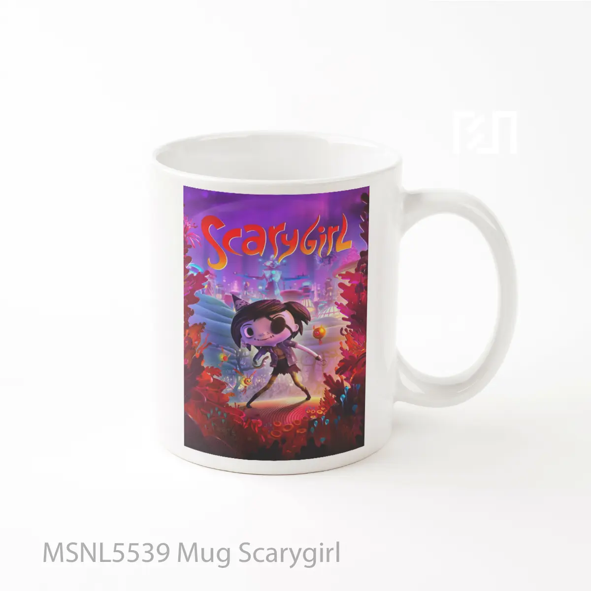 Mug Scarygirl Gelas Keramik Tema Film MSNL5539