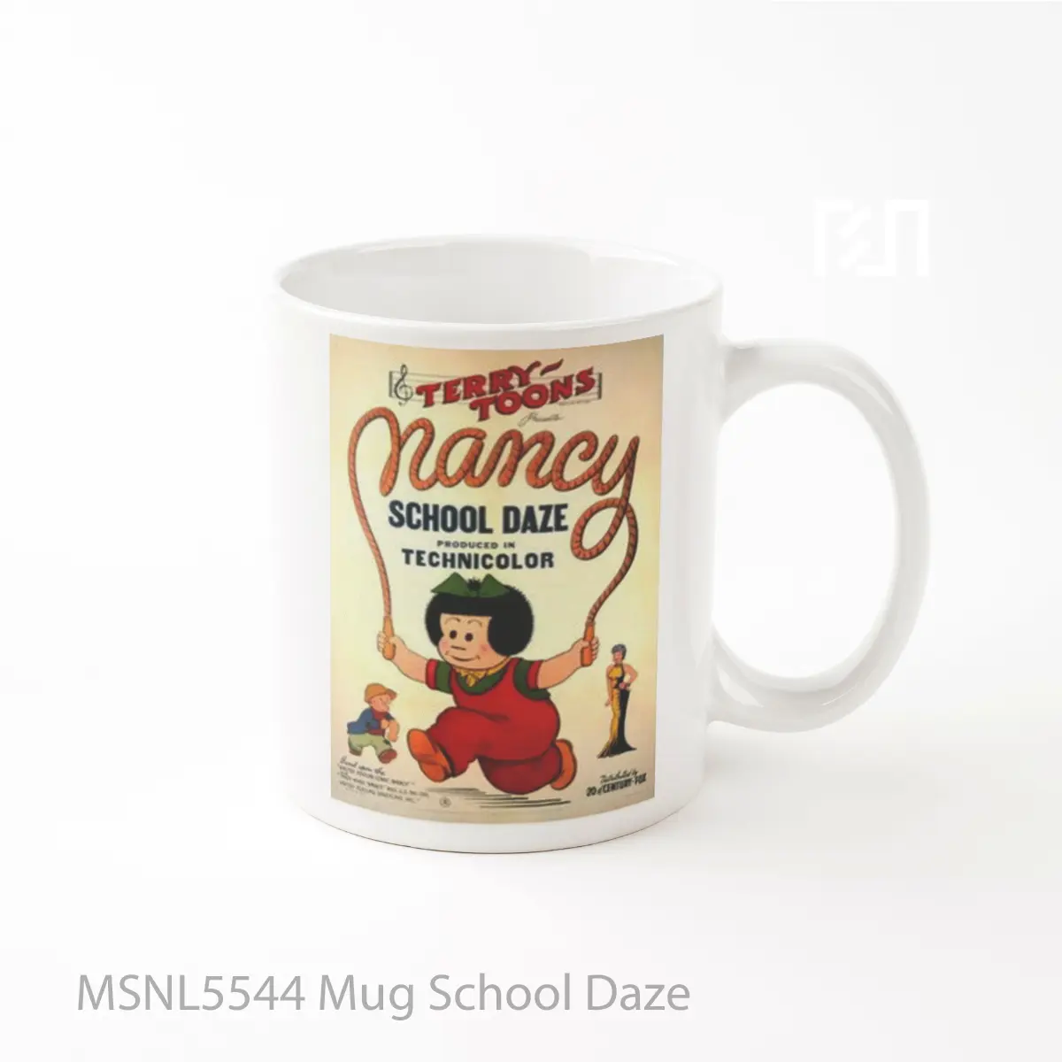 Mug School Daze Gelas Keramik Tema Film MSNL5544