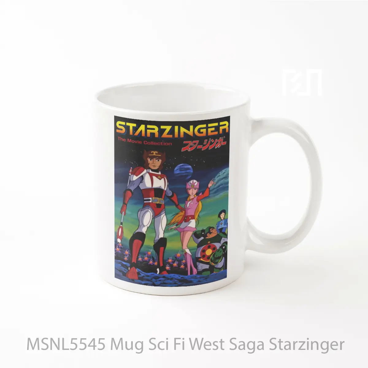 Mug Sci Fi West Saga Starzinger Gelas Keramik Tema Film MSNL5545