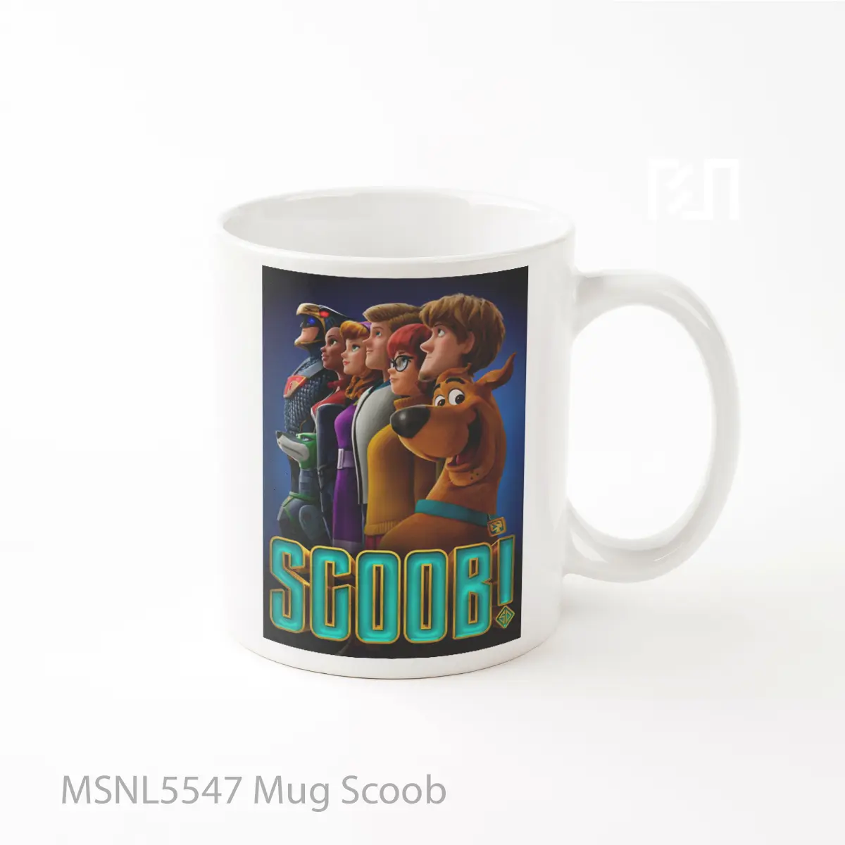 Mug Scoob Gelas Keramik Tema Film MSNL5547