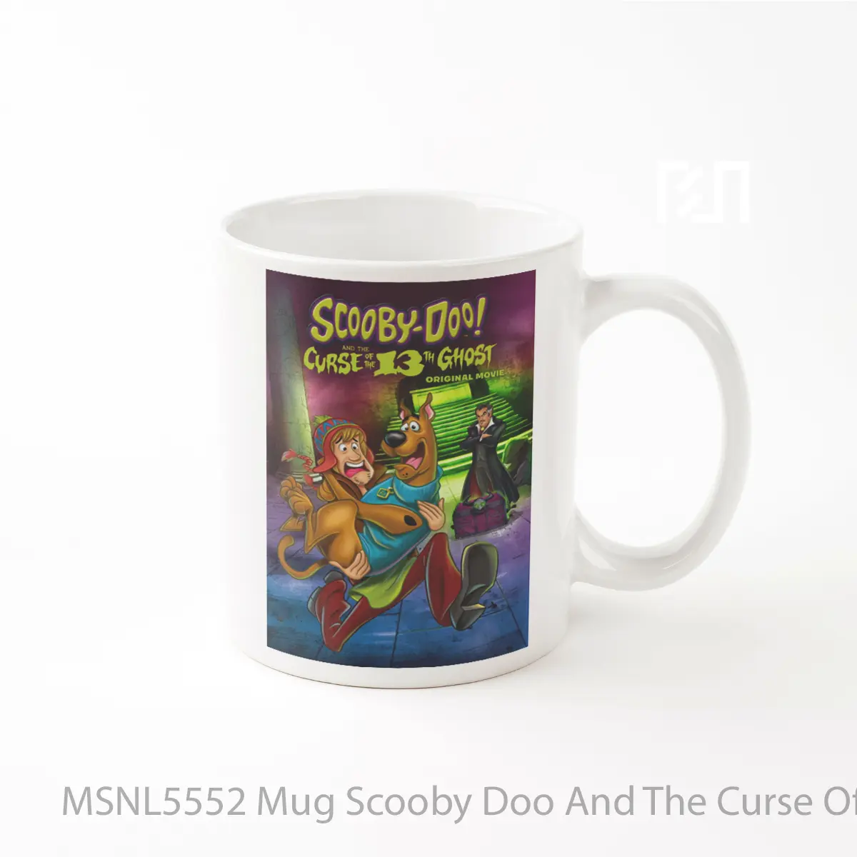 Mug Scooby Doo And The Curse Of The 13th Ghost Gelas Keramik Tema Film MSNL5552