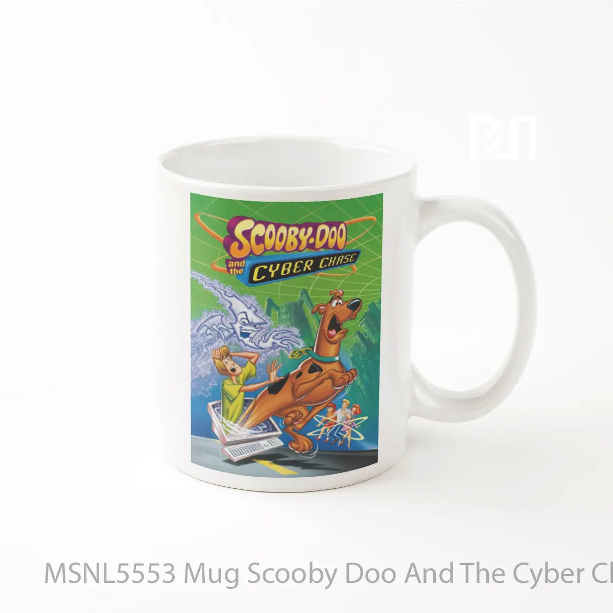 Mug Scooby Doo And The Cyber Chase Gelas Keramik Tema Film MSNL5553