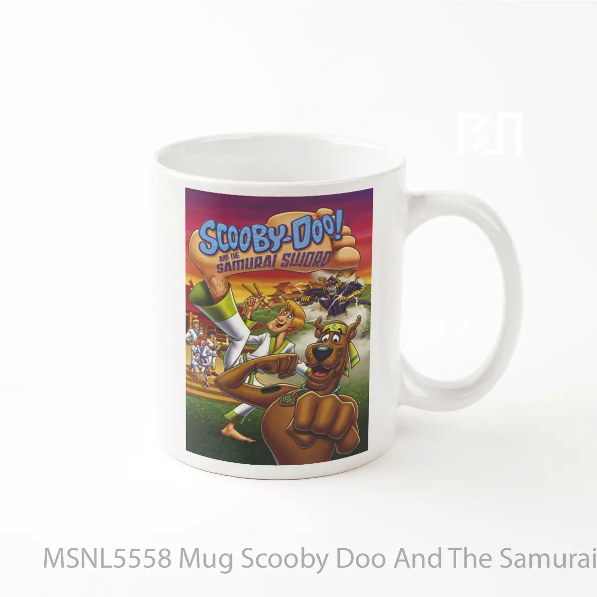 Mug Scooby Doo And The Samurai Sword Gelas Keramik Tema Film MSNL5558