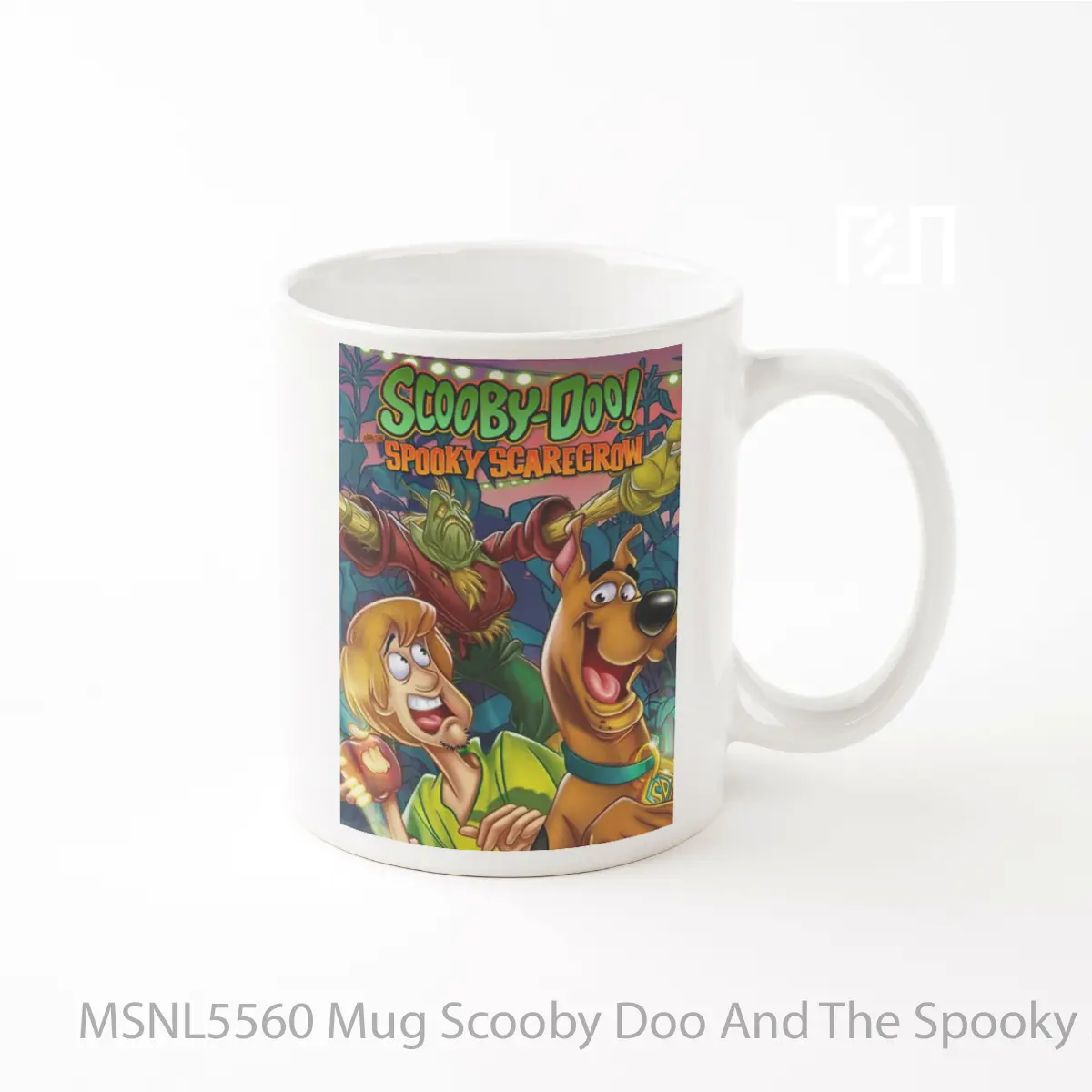 Mug Scooby Doo And The Spooky Scarecrow Gelas Keramik Tema Film MSNL5560