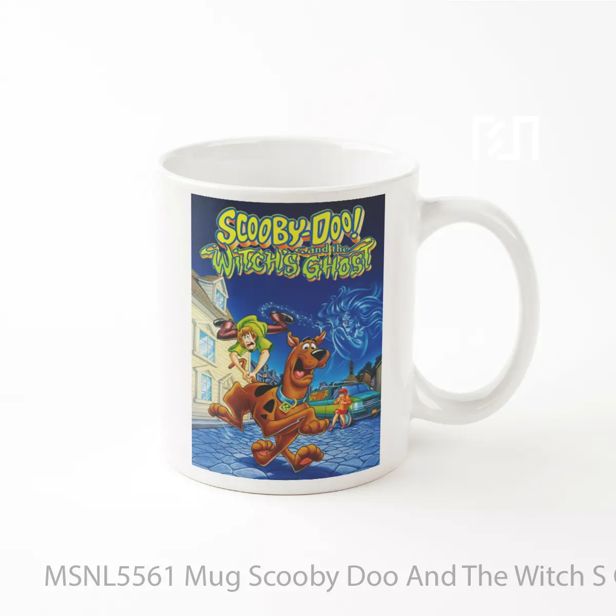 Mug Scooby Doo And The Witch S Ghost Gelas Keramik Tema Film MSNL5561