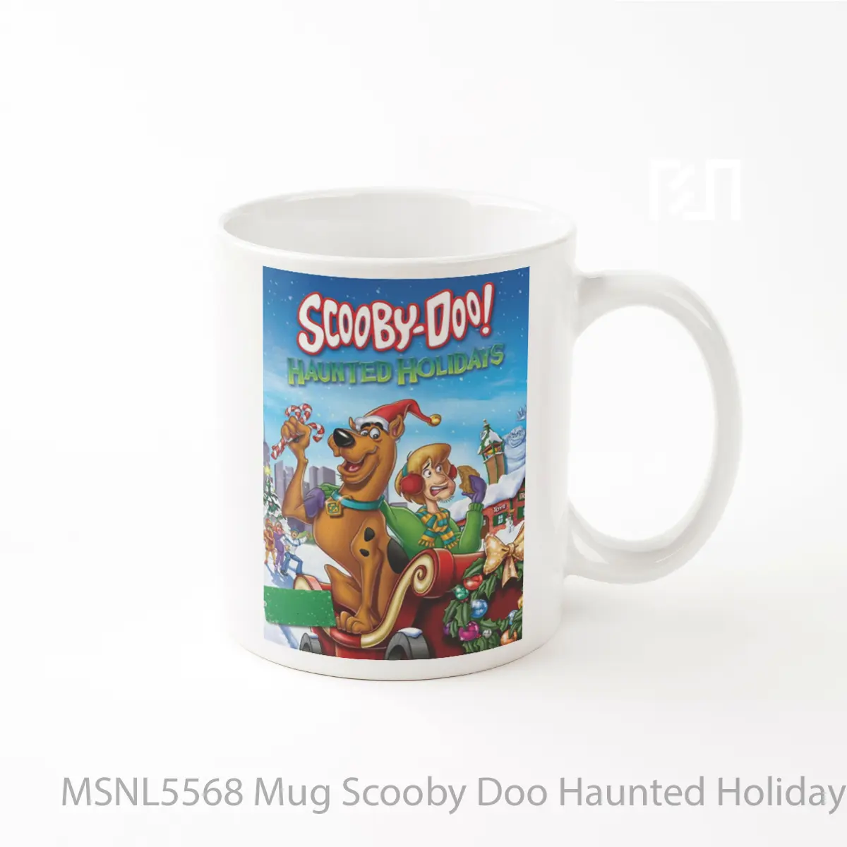 Mug Scooby Doo Haunted Holidays Gelas Keramik Tema Film MSNL5568