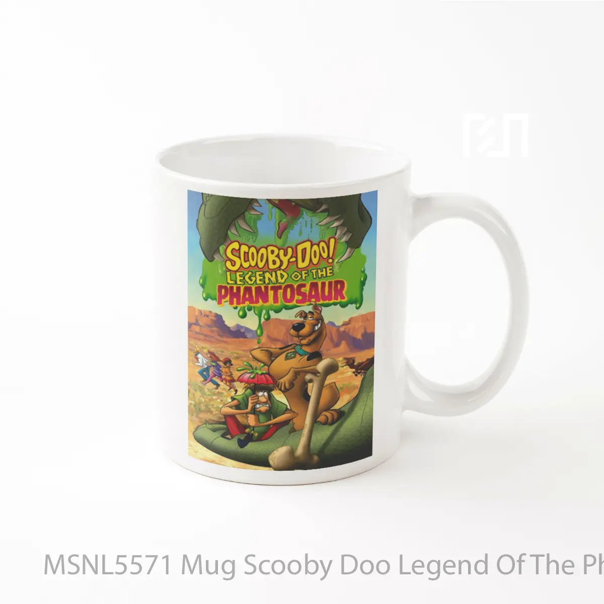 Mug Scooby Doo Legend Of The Phantosaur Gelas Keramik Tema Film MSNL5571