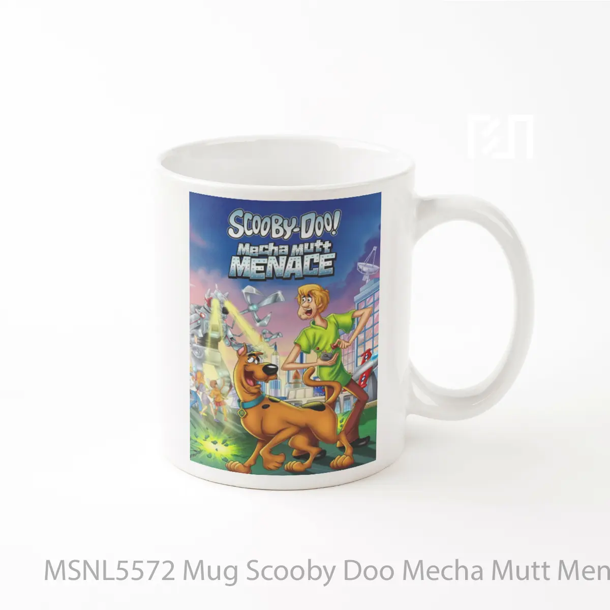 Mug Scooby Doo Mecha Mutt Menace Gelas Keramik Tema Film MSNL5572