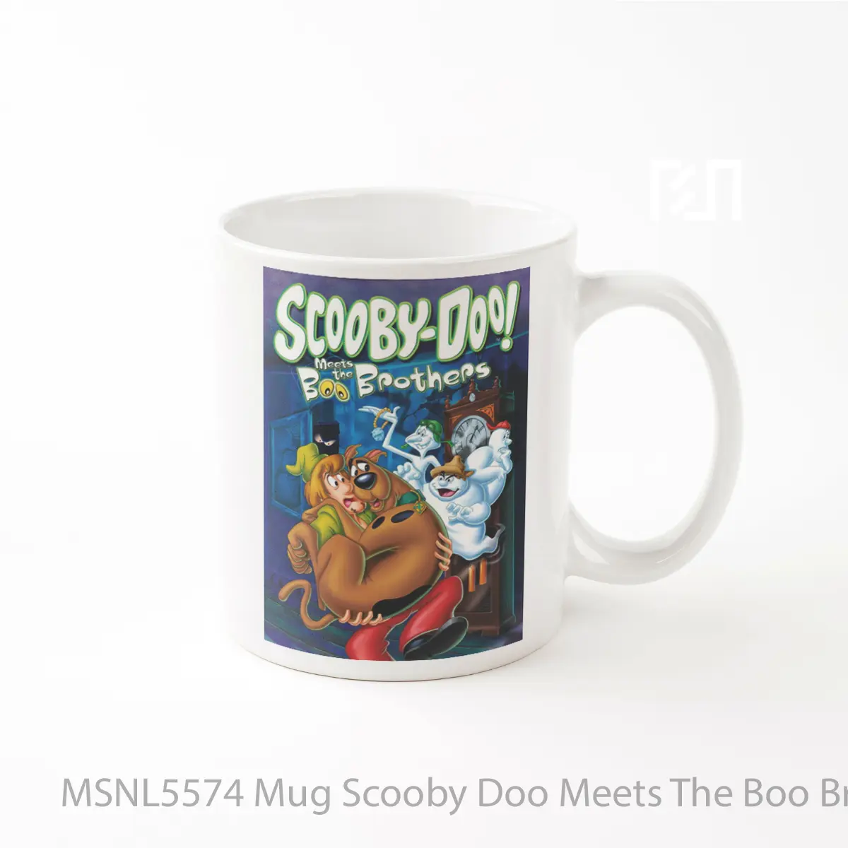Mug Scooby Doo Meets The Boo Brothers Gelas Keramik Tema Film MSNL5574