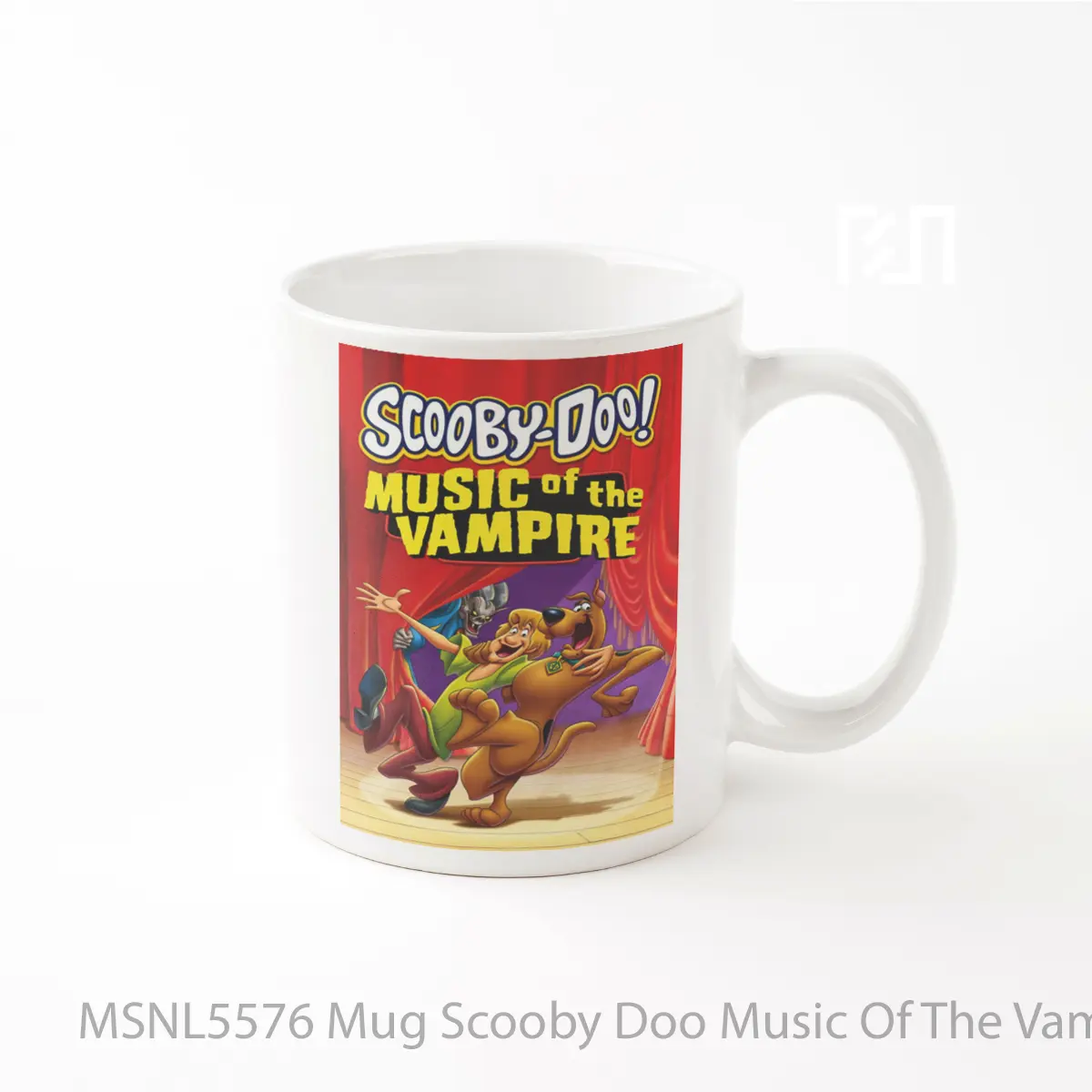 Mug Scooby Doo Music Of The Vampire Gelas Keramik Tema Film MSNL5576