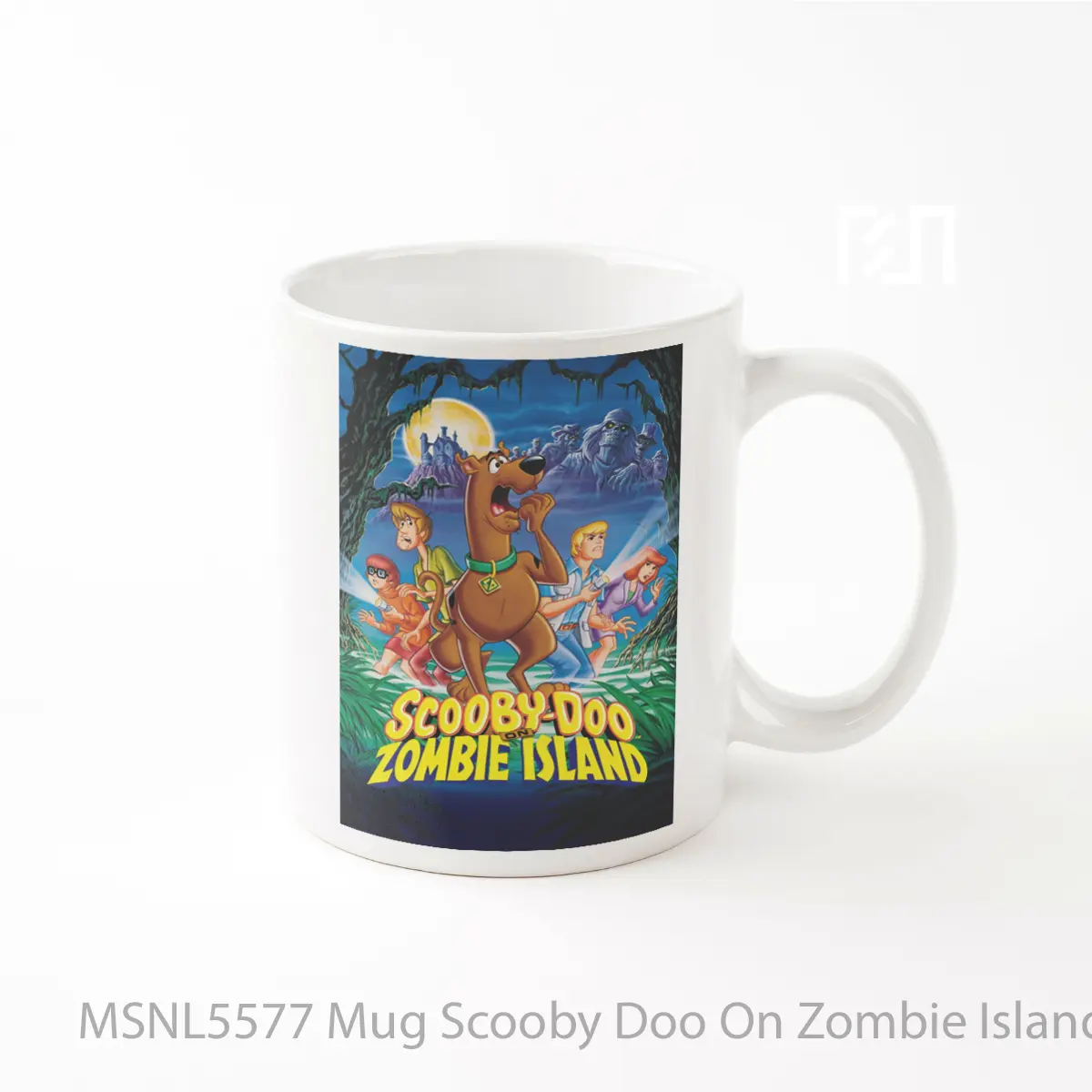 Mug Scooby Doo On Zombie Island Gelas Keramik Tema Film MSNL5577