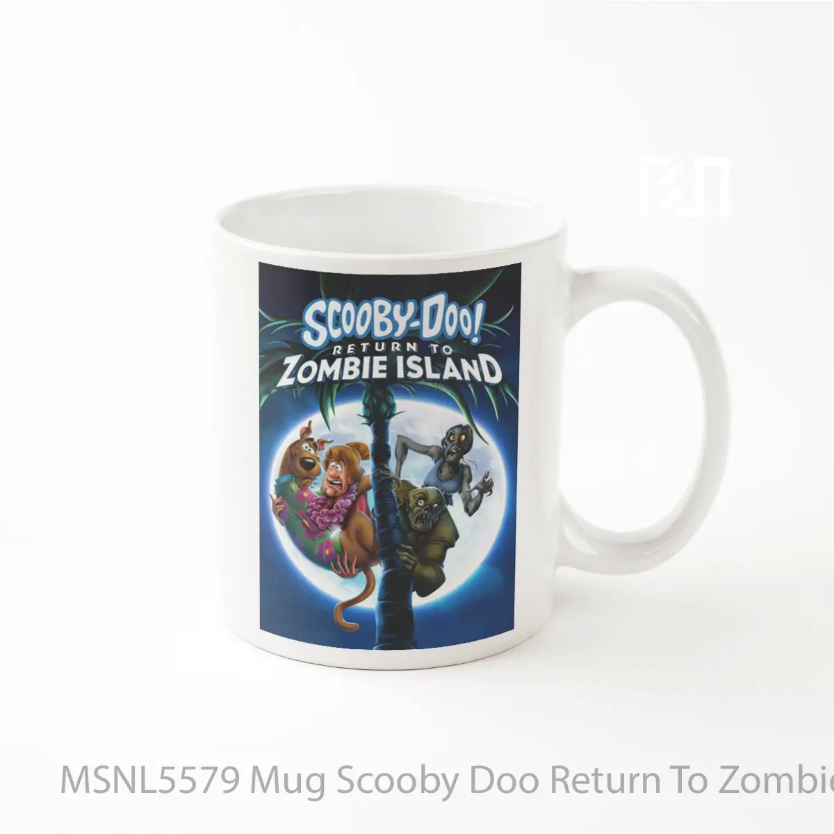 Mug Scooby Doo Return To Zombie Island Gelas Keramik Tema Film MSNL5579