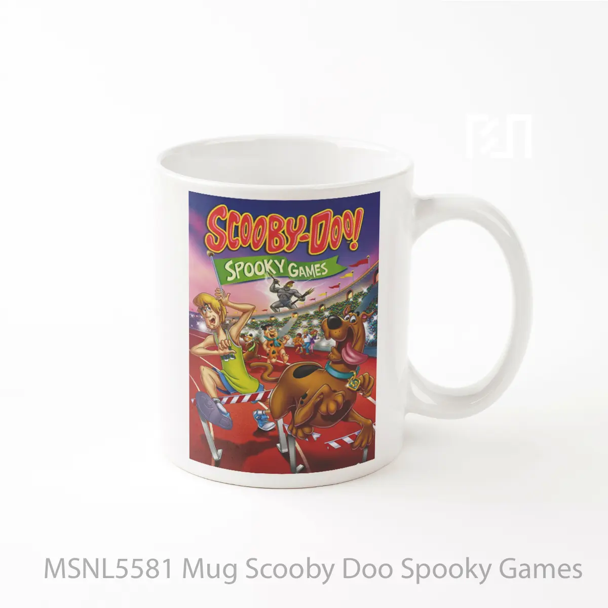 Mug Scooby Doo Spooky Games Gelas Keramik Tema Film MSNL5581