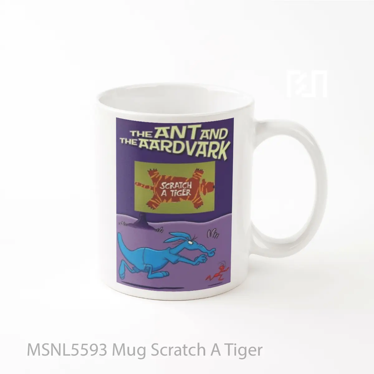 Mug Scratch A Tiger Gelas Keramik Tema Film MSNL5593