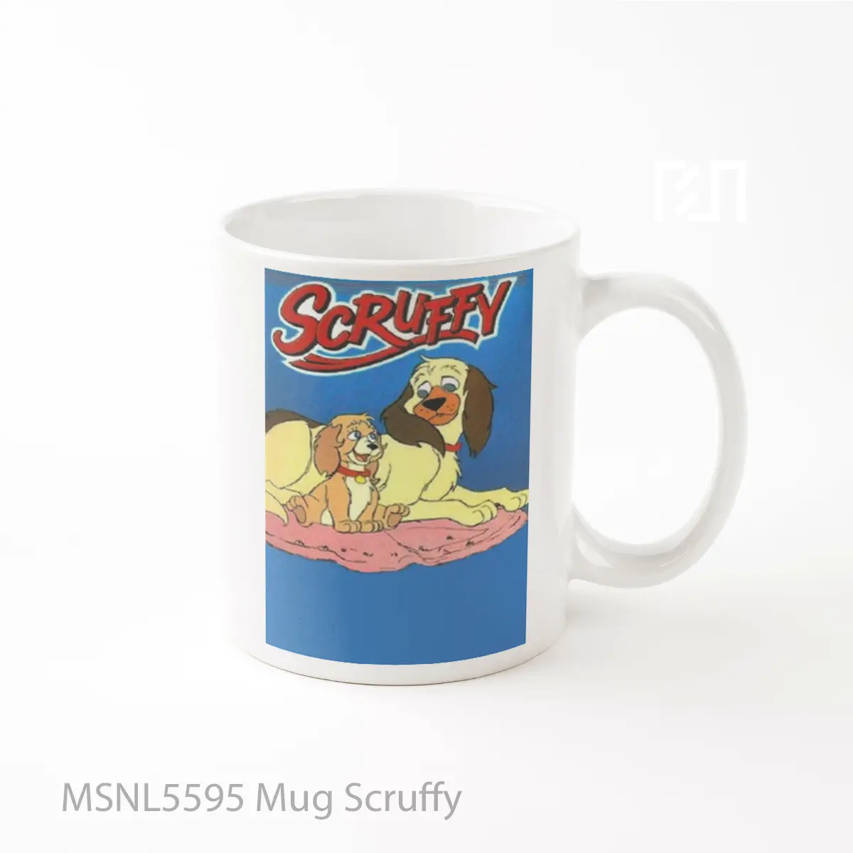 Mug Scruffy Gelas Keramik Tema Film MSNL5595