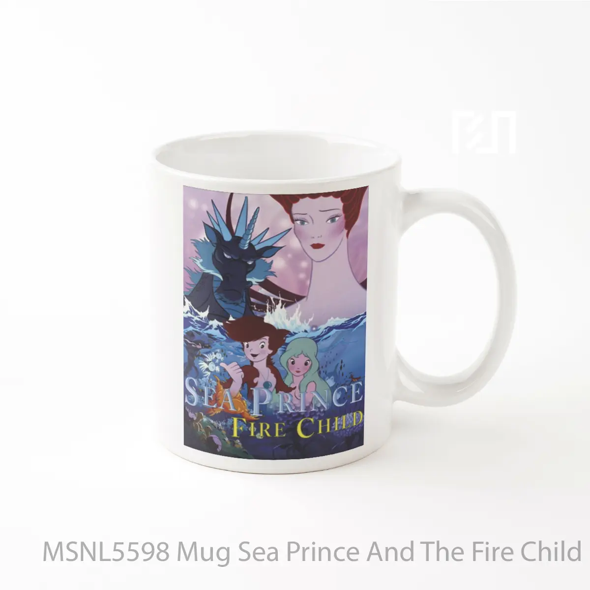 Mug Sea Prince And The Fire Child Gelas Keramik Tema Film MSNL5598
