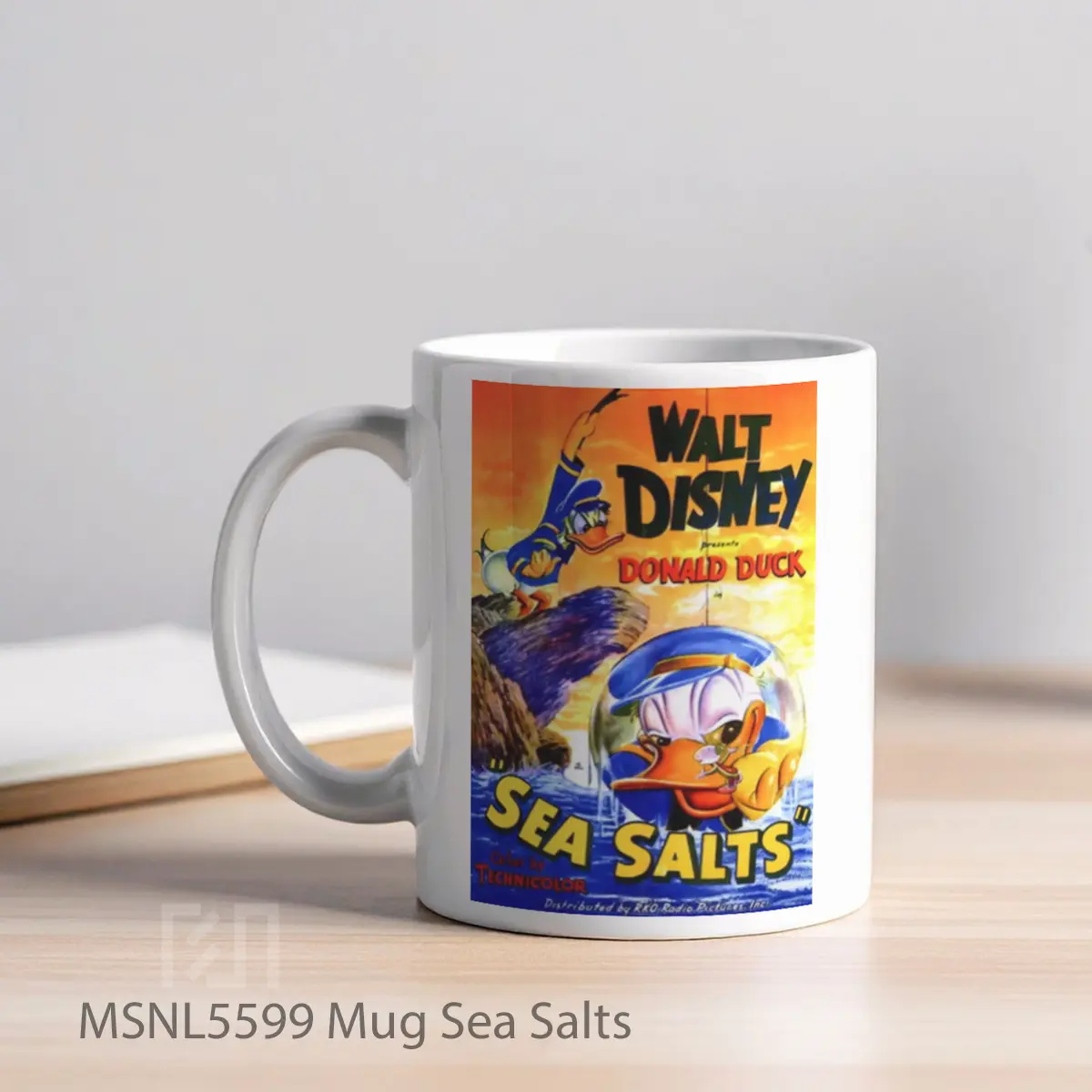 Mug Sea Salts Gelas Keramik Tema Film MSNL5599 - Tampak Kiri