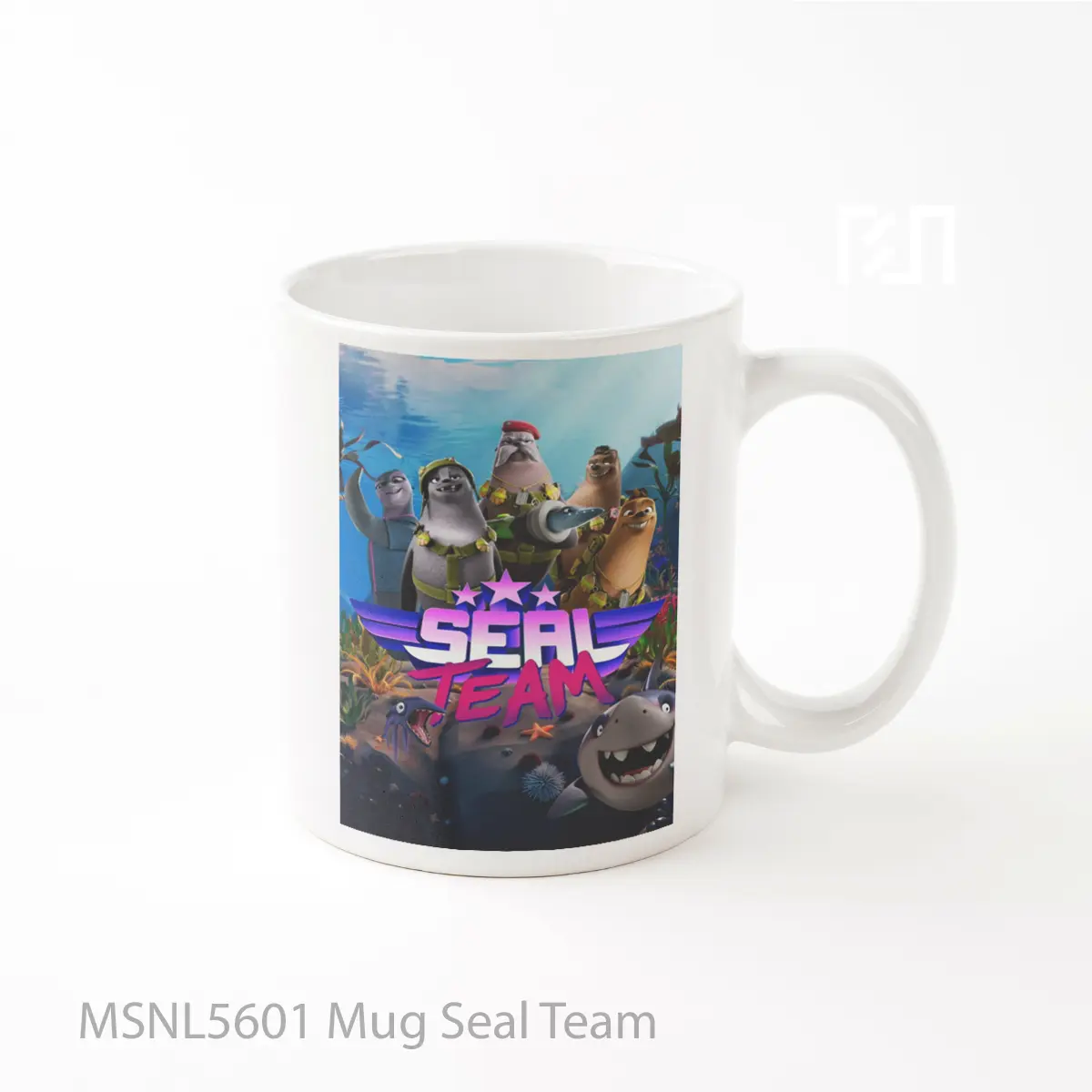 Mug Seal Team Gelas Keramik Tema Film MSNL5601