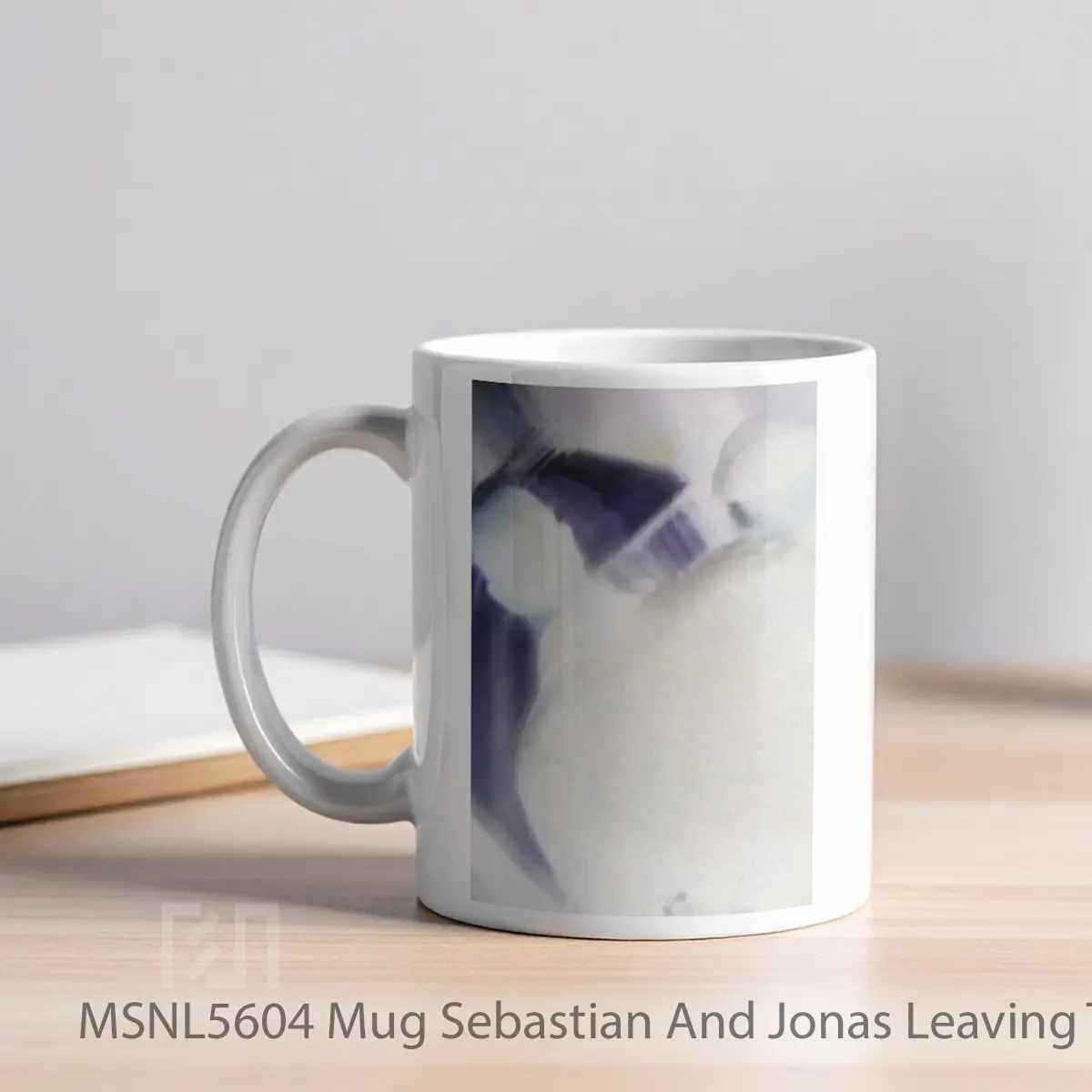 Mug Sebastian And Jonas Leaving The Party Gelas Keramik Tema Film MSNL5604 - Tampak Kiri