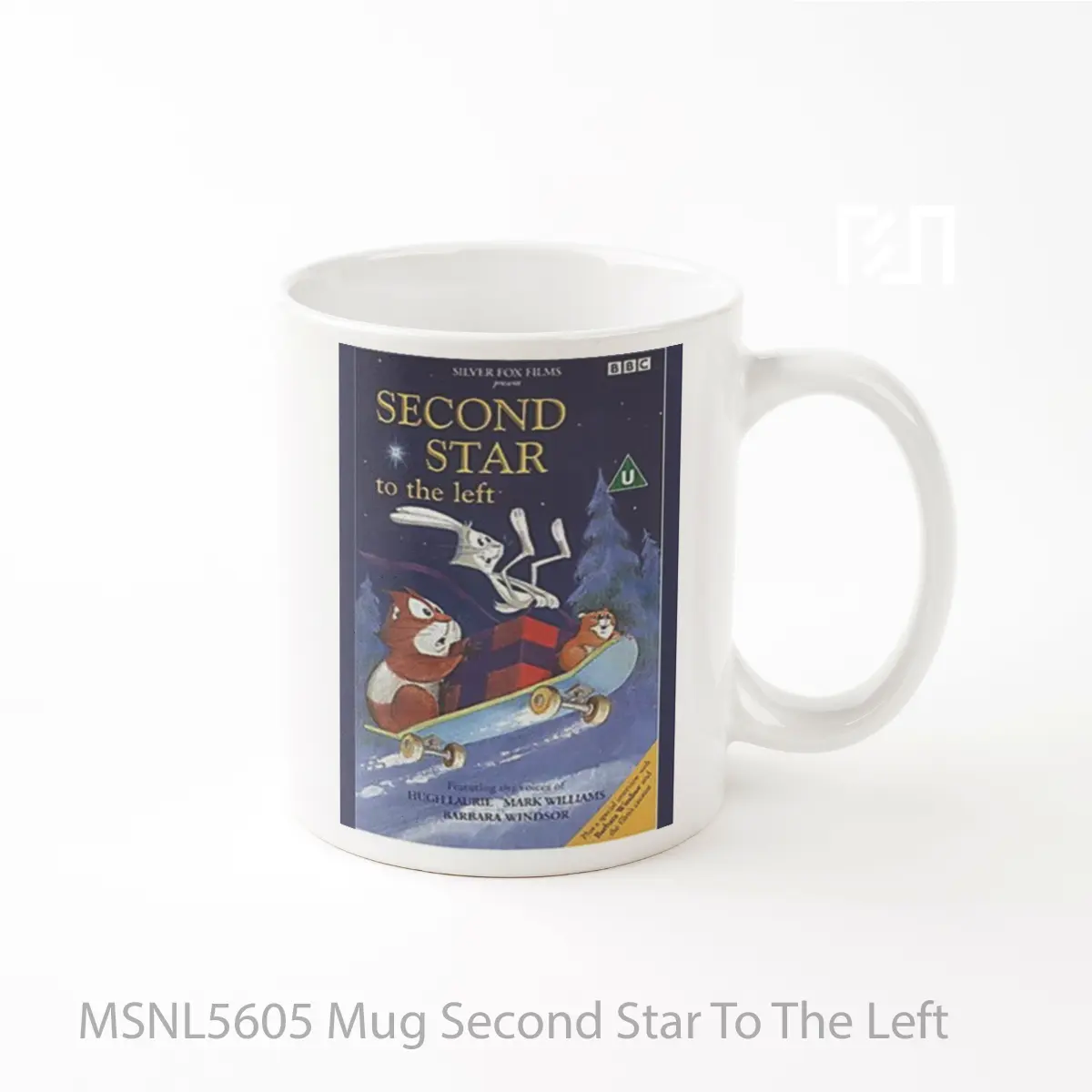 Mug Second Star To The Left Gelas Keramik Tema Film MSNL5605