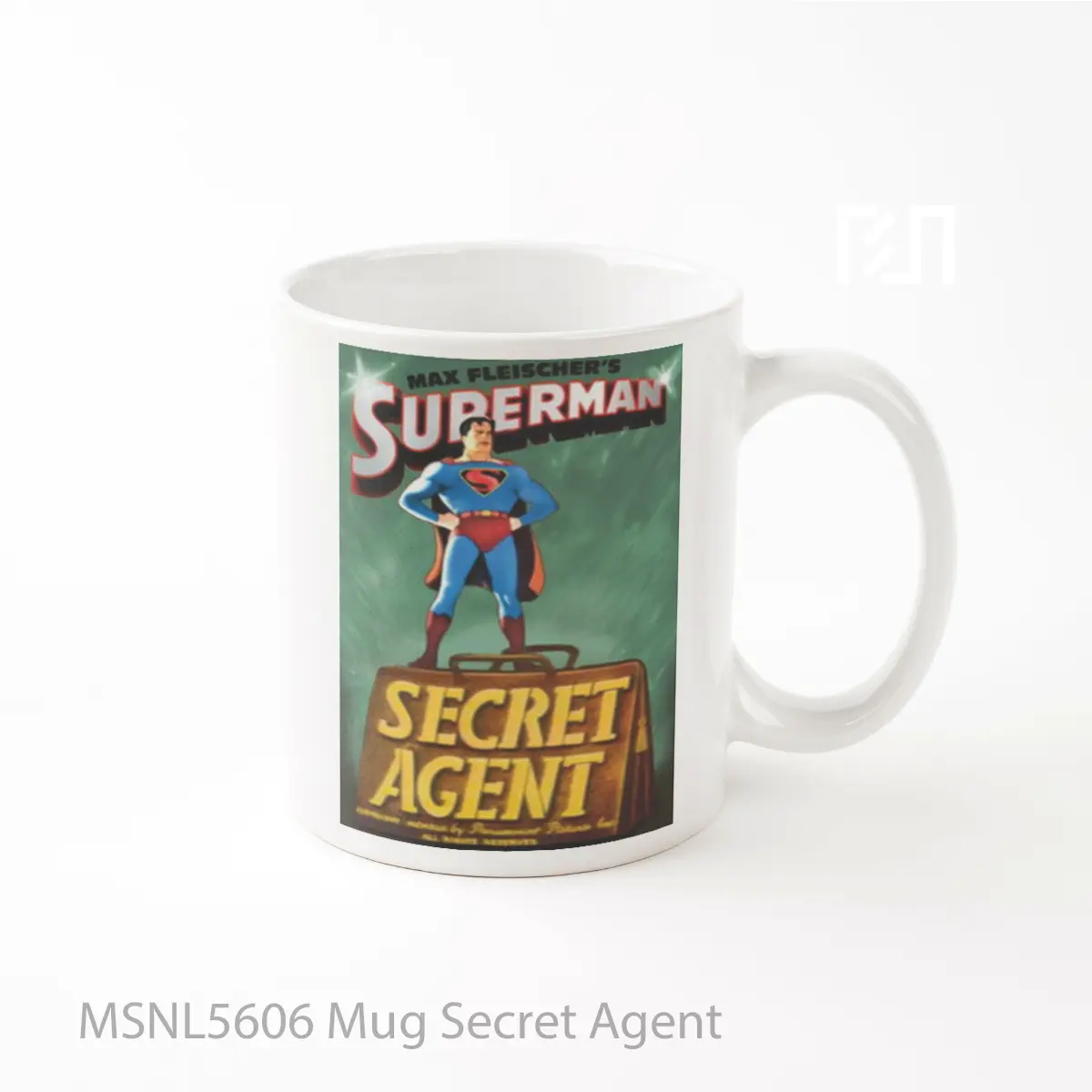 Mug Secret Agent Gelas Keramik Tema Film MSNL5606