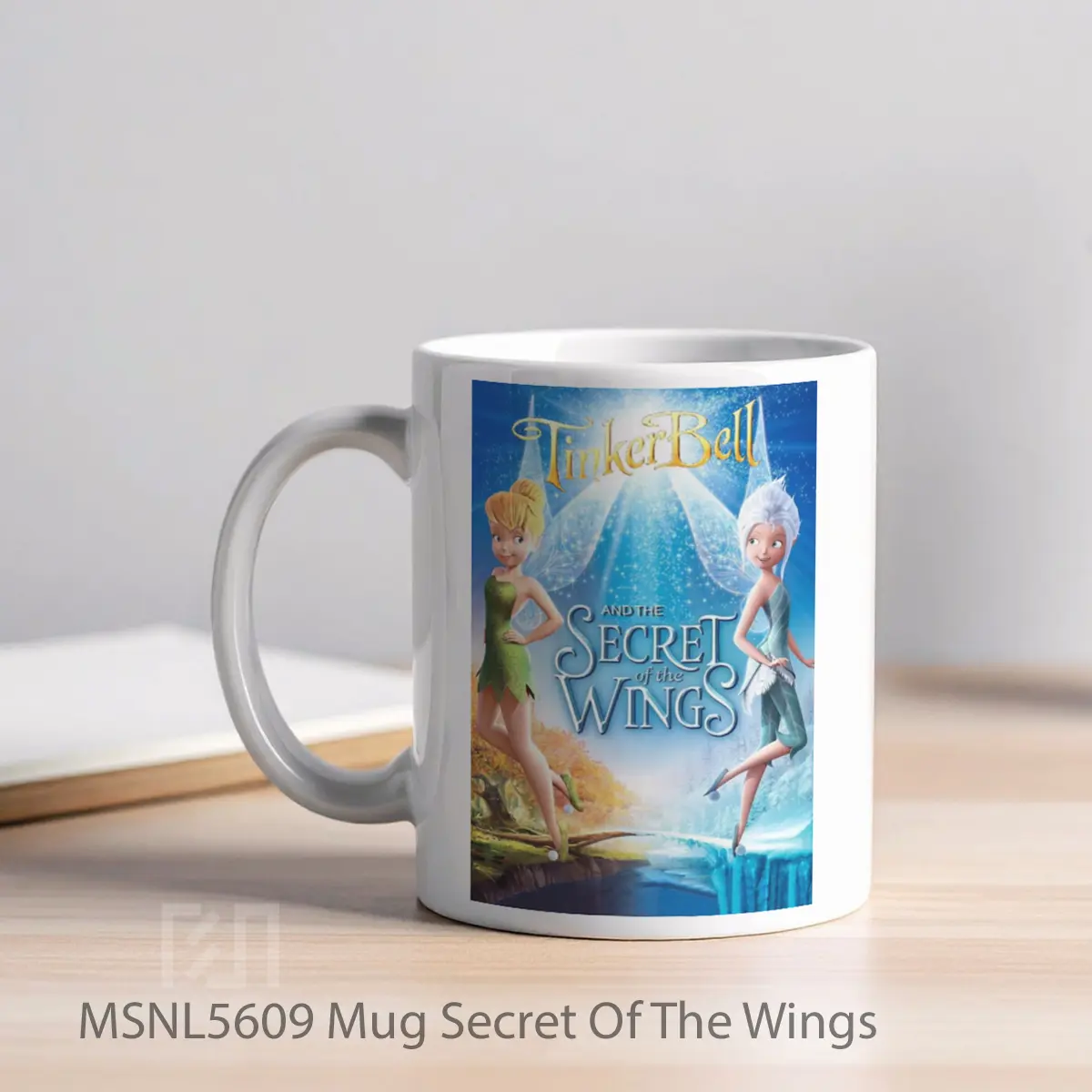 Mug Secret Of The Wings Gelas Keramik Tema Film MSNL5609 - Tampak Kiri
