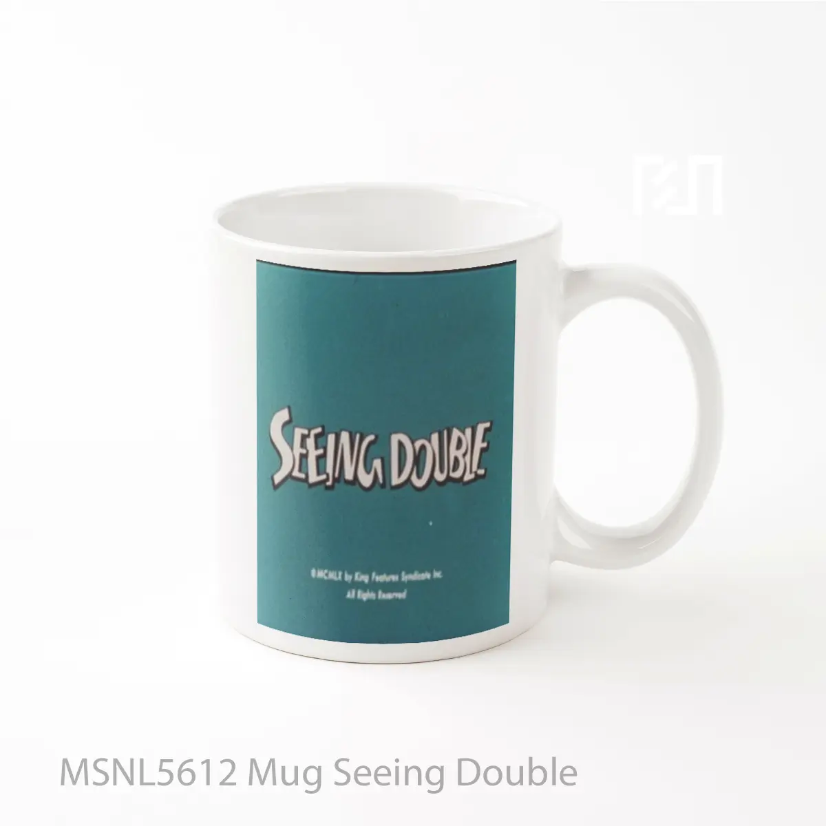Mug Seeing Double Gelas Keramik Tema Film MSNL5612