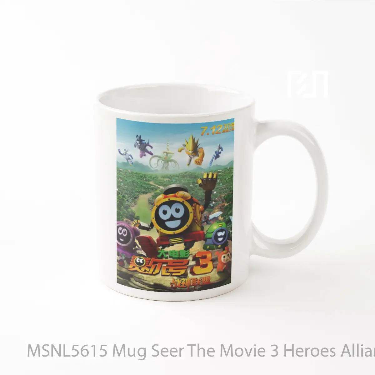 Mug Seer The Movie 3 Heroes Alliance Gelas Keramik Tema Film MSNL5615