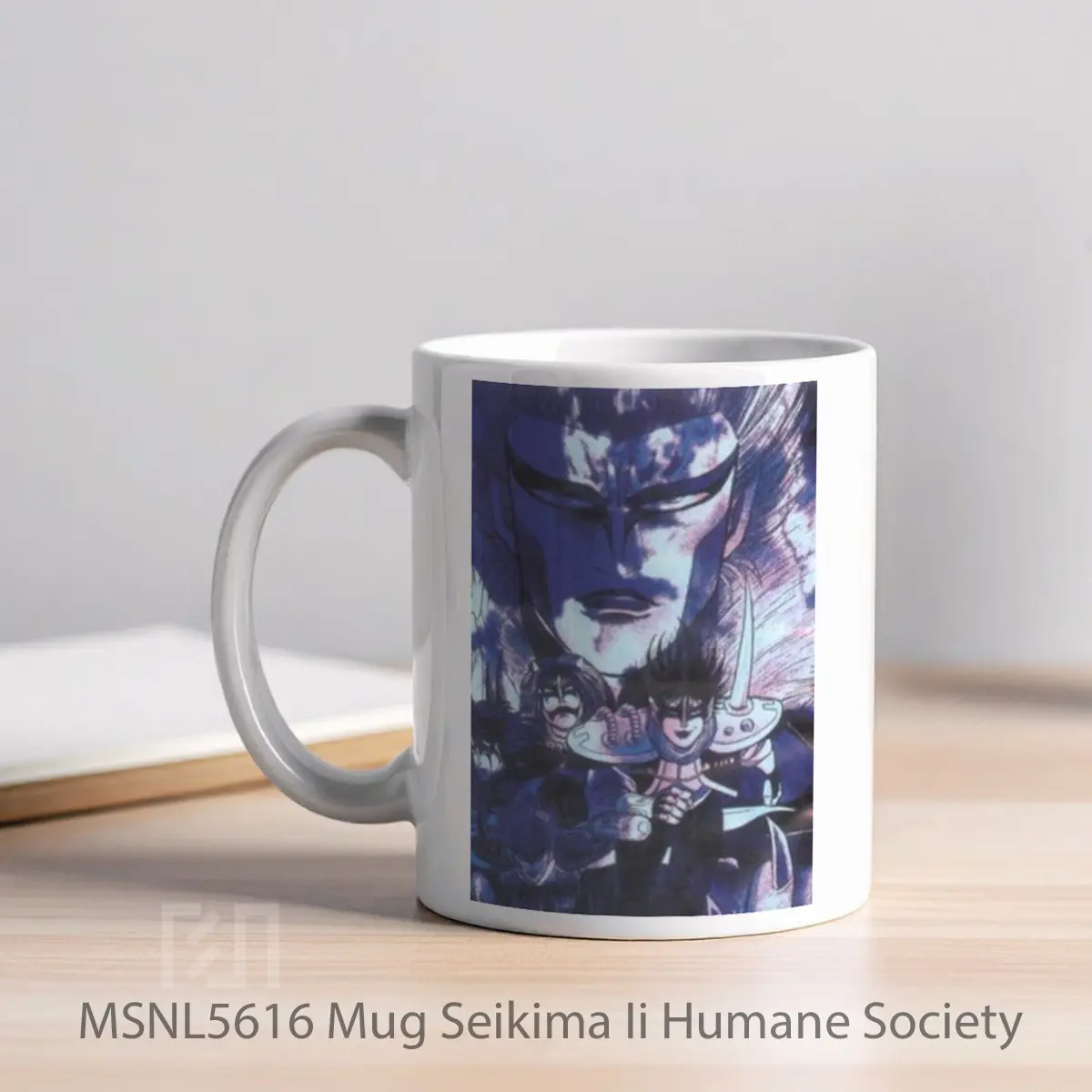 Mug Seikima Ii Humane Society Gelas Keramik Tema Film MSNL5616 - Tampak Kiri
