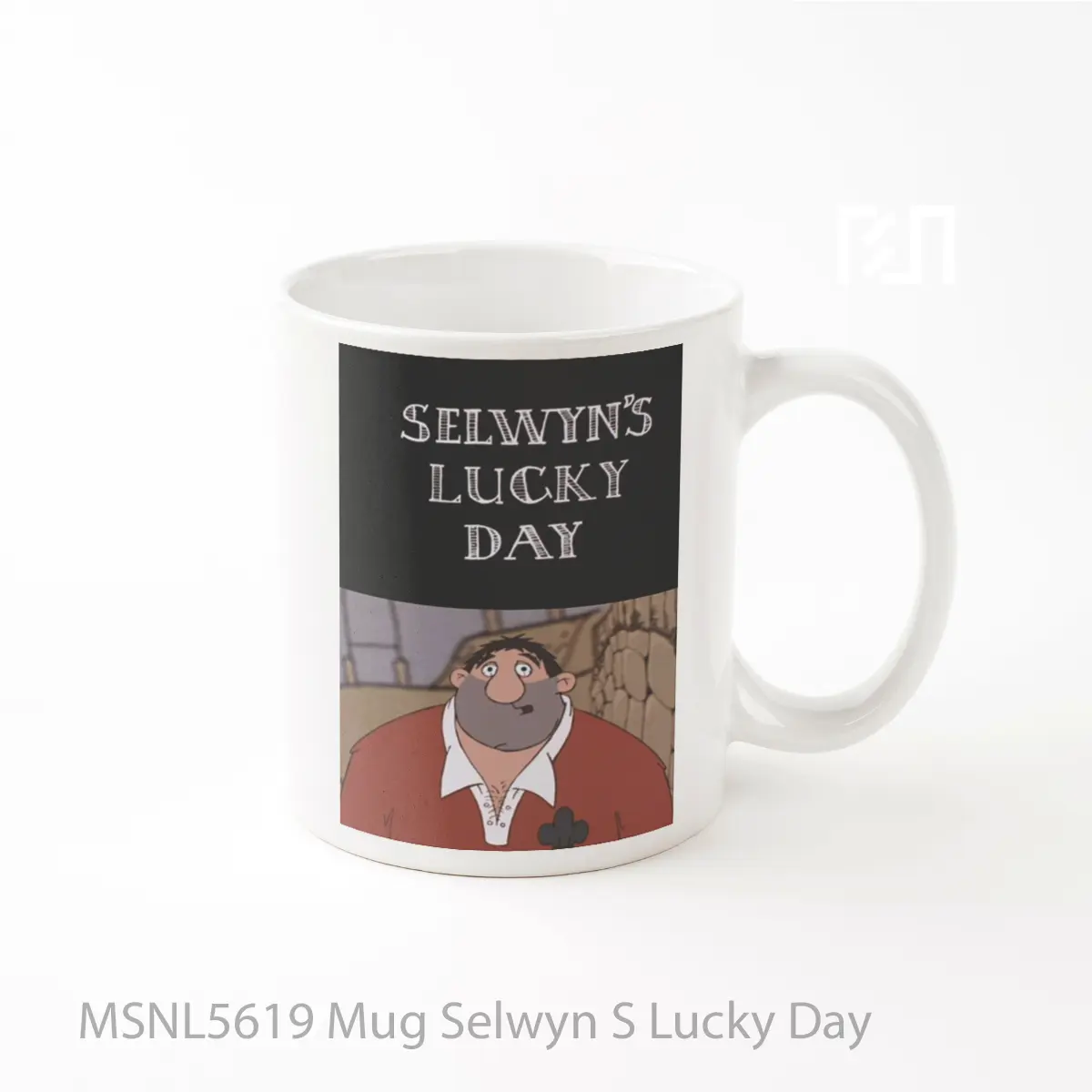 Mug Selwyn S Lucky Day Gelas Keramik Tema Film MSNL5619