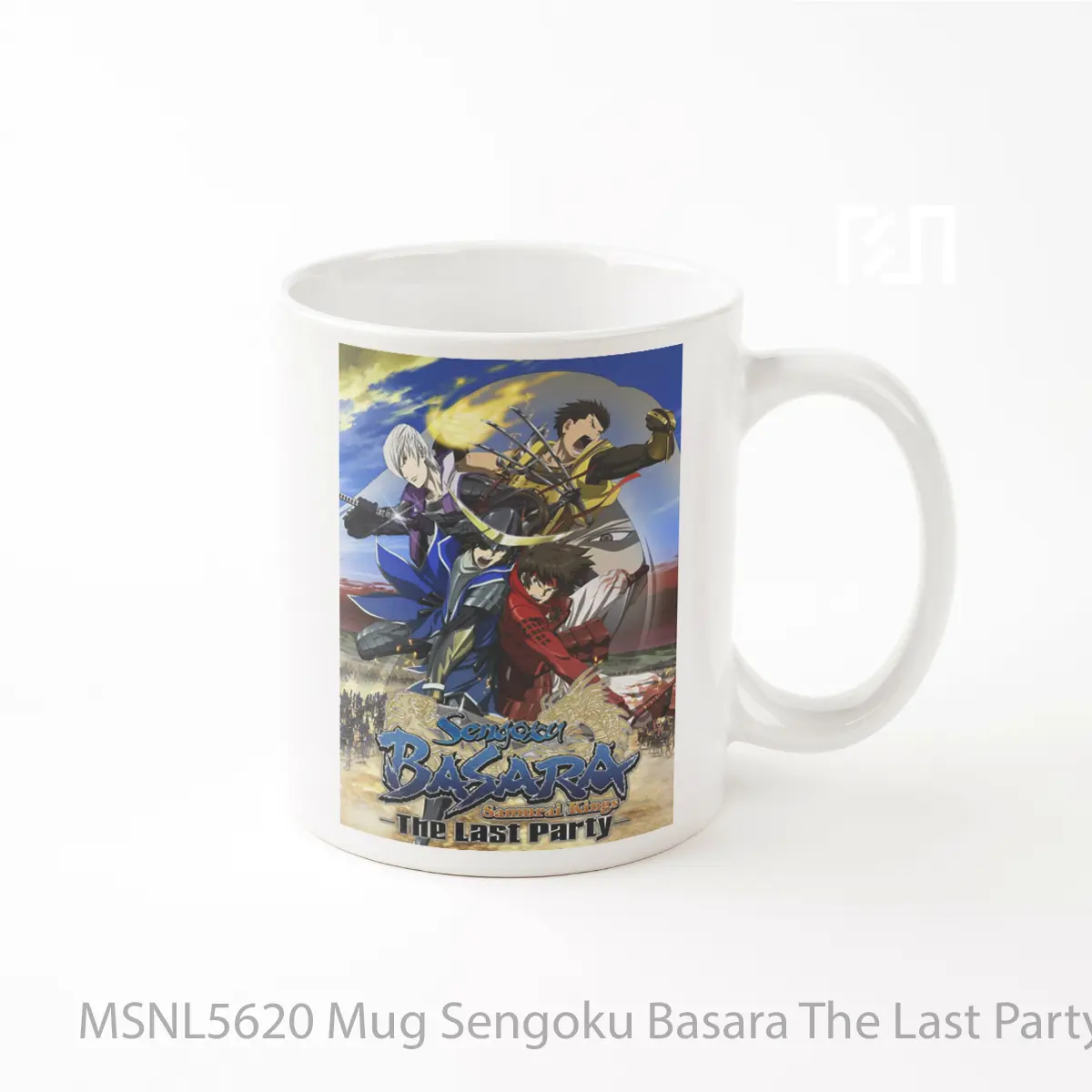 Mug Sengoku Basara The Last Party Gelas Keramik Tema Film MSNL5620