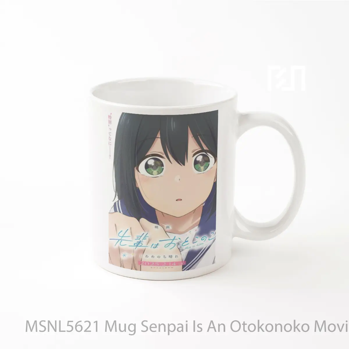 Mug Senpai Is An Otokonoko Movie Sunshine After The Rain Gelas Keramik Tema Film MSNL5621
