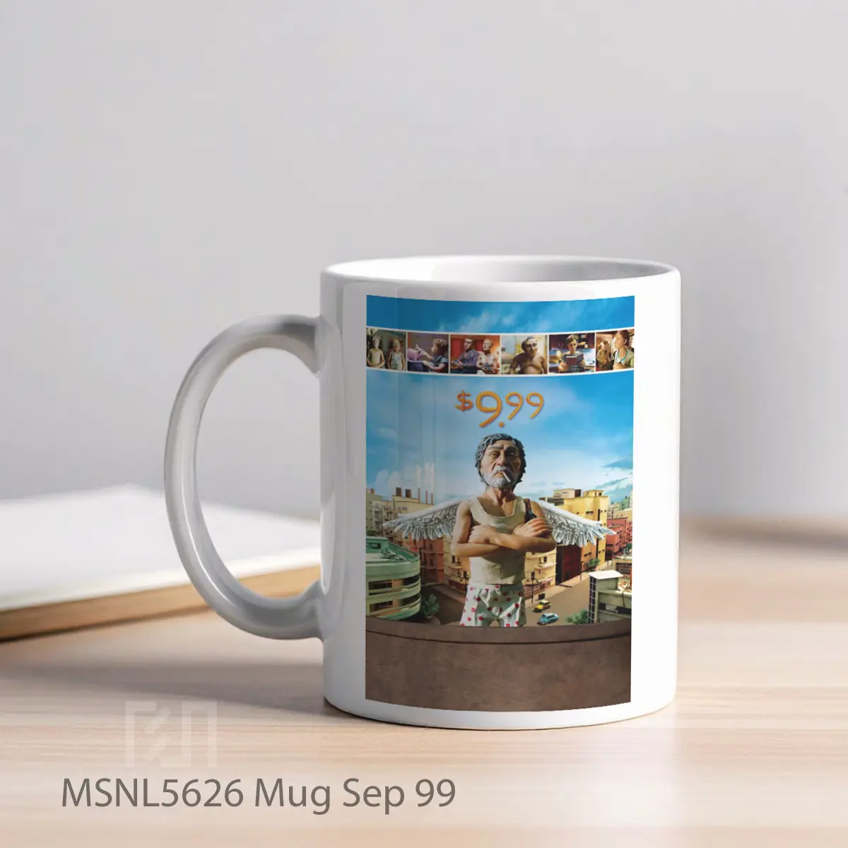 Mug Sep 99 Gelas Keramik Tema Film MSNL5626 - Tampak Kiri