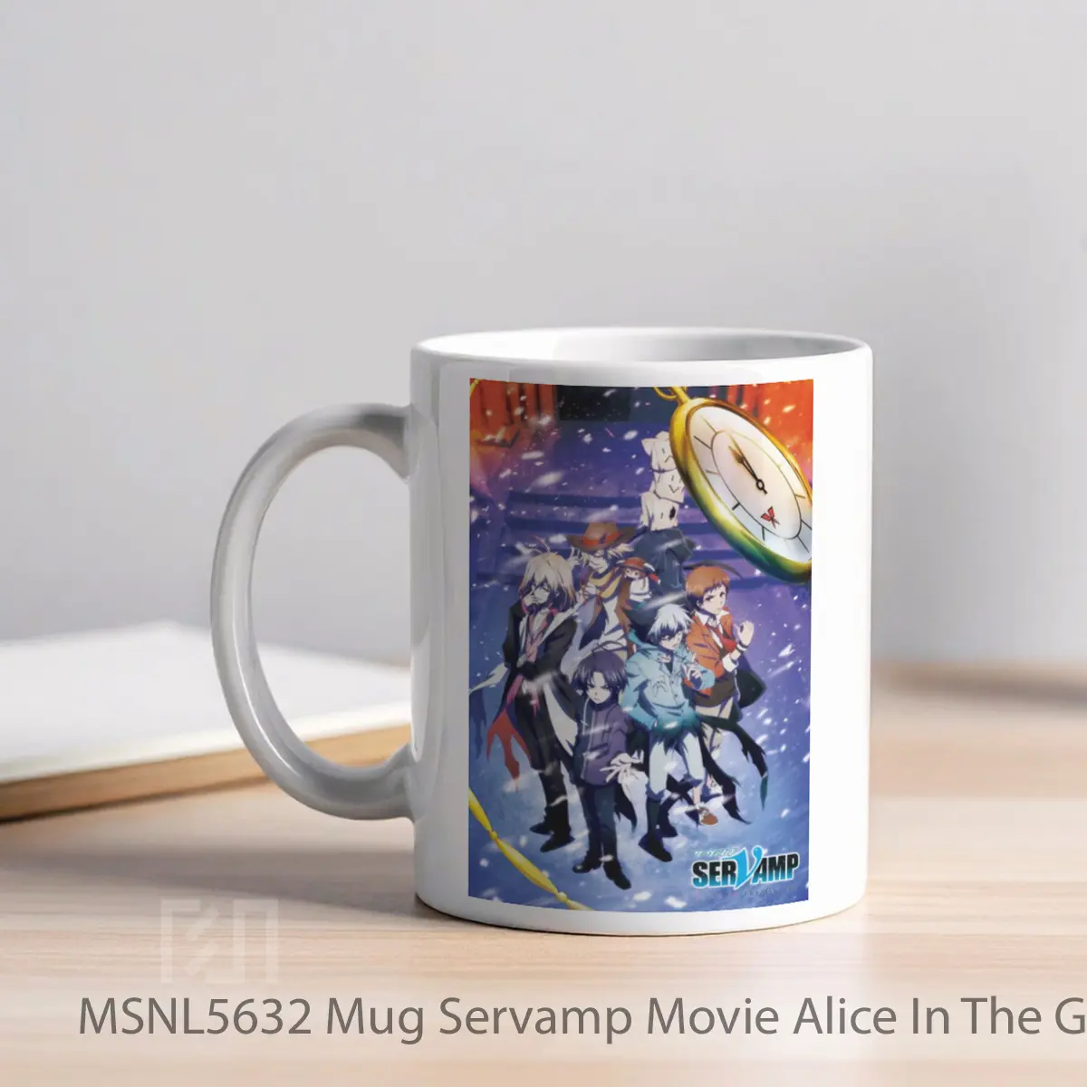 Mug Servamp Movie Alice In The Garden Gelas Keramik Tema Film MSNL5632 - Tampak Kiri