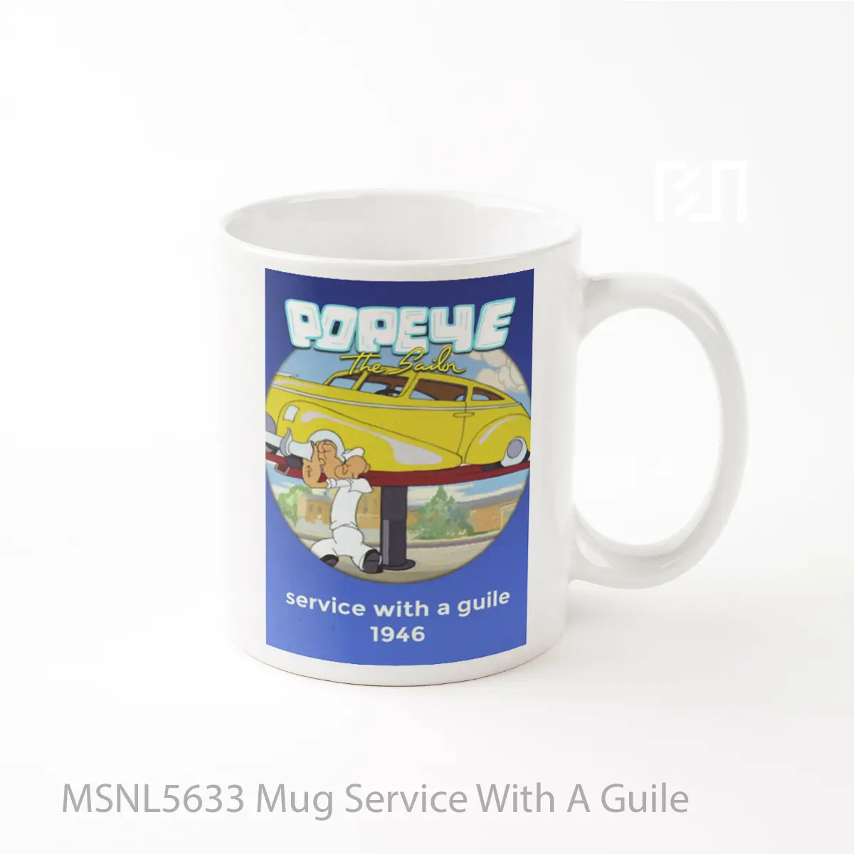 Mug Service With A Guile Gelas Keramik Tema Film MSNL5633