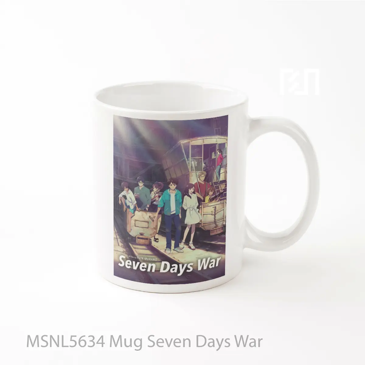Mug Seven Days War Gelas Keramik Tema Film MSNL5634