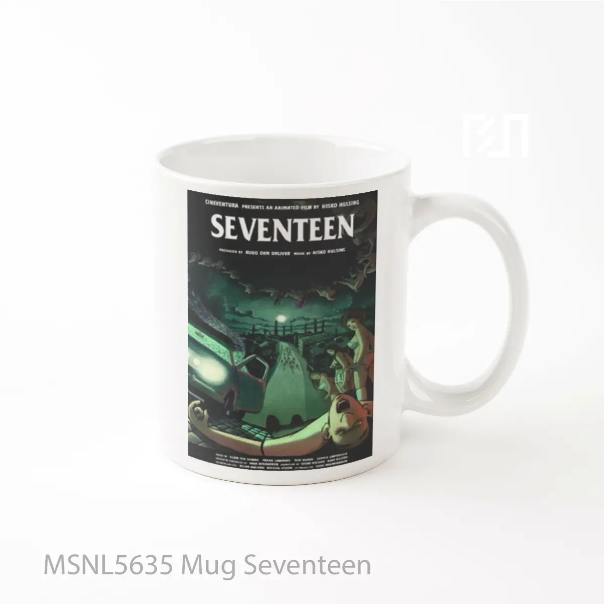 Mug Seventeen Gelas Keramik Tema Film MSNL5635