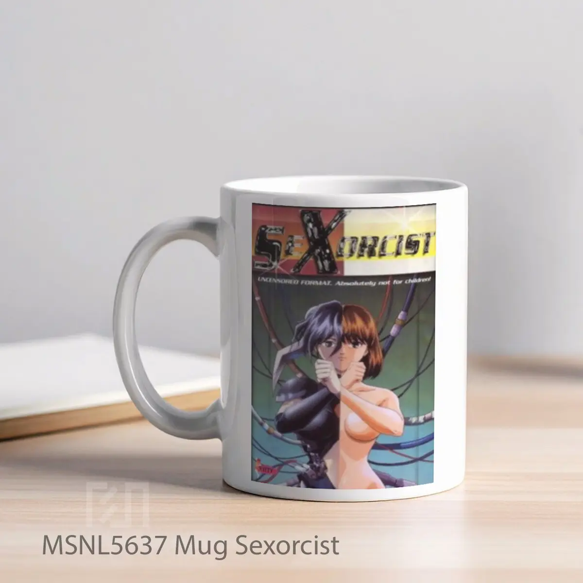 Mug Sexorcist Gelas Keramik Tema Film MSNL5637 - Tampak Kiri