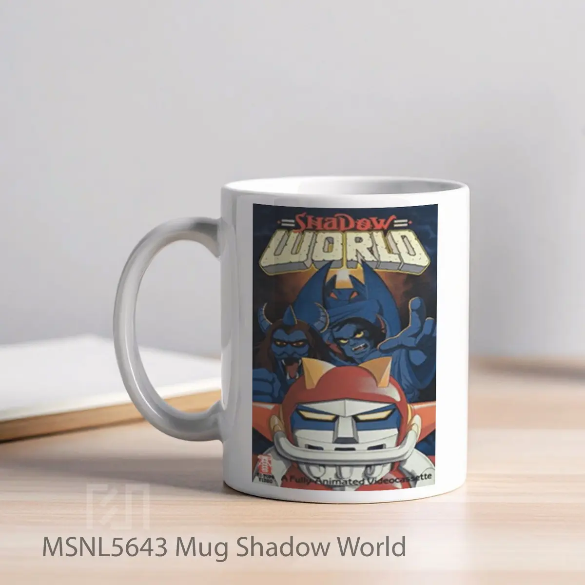 Mug Shadow World Gelas Keramik Tema Film MSNL5643 - Tampak Kiri