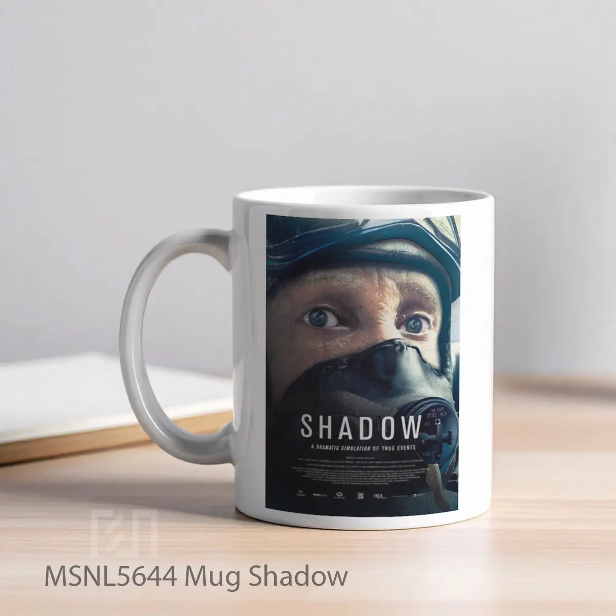 Mug Shadow Gelas Keramik Tema Film MSNL5644 - Tampak Kiri