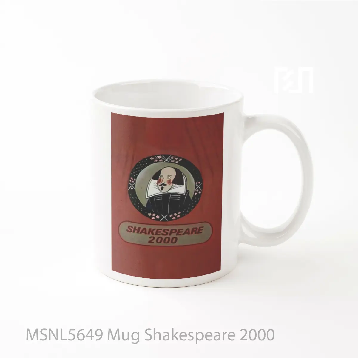 Mug Shakespeare 2000 Gelas Keramik Tema Film MSNL5649