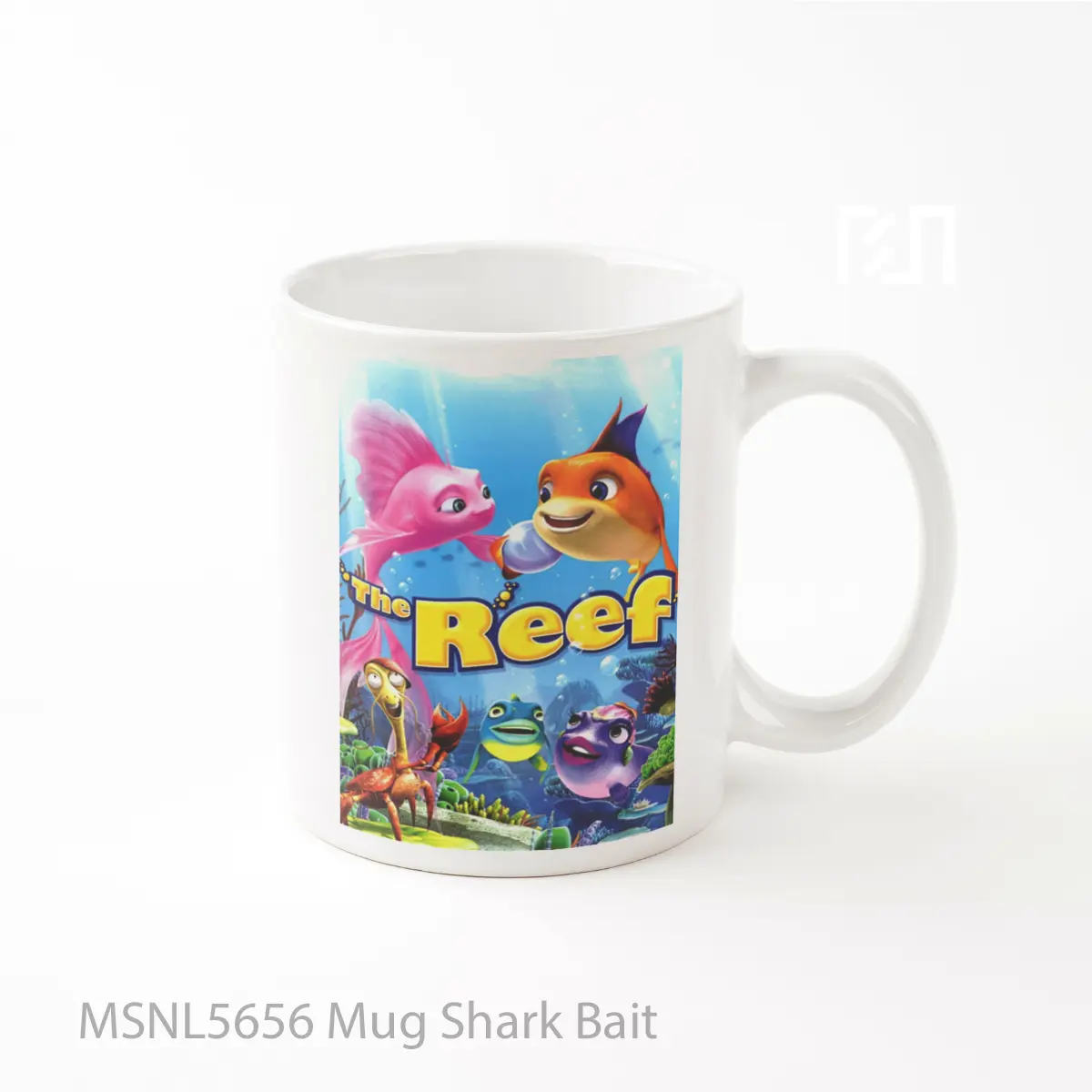Mug Shark Bait Gelas Keramik Tema Film MSNL5656