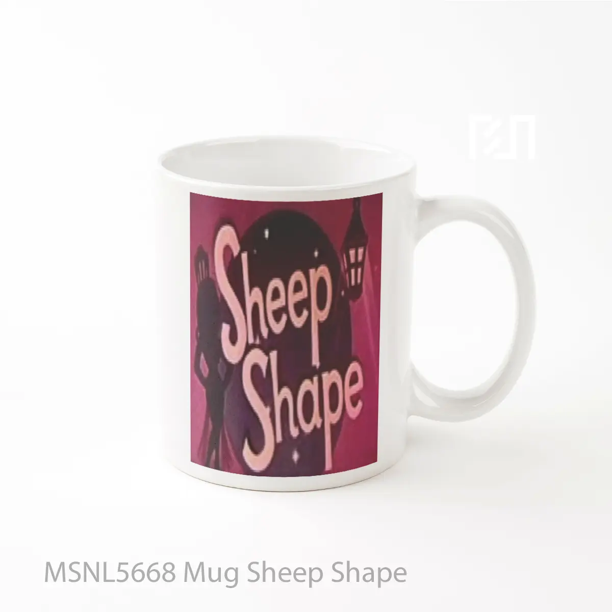 Mug Sheep Shape Gelas Keramik Tema Film MSNL5668