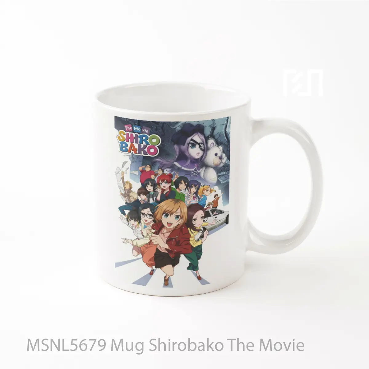 Mug Shirobako The Movie Gelas Keramik Tema Film MSNL5679