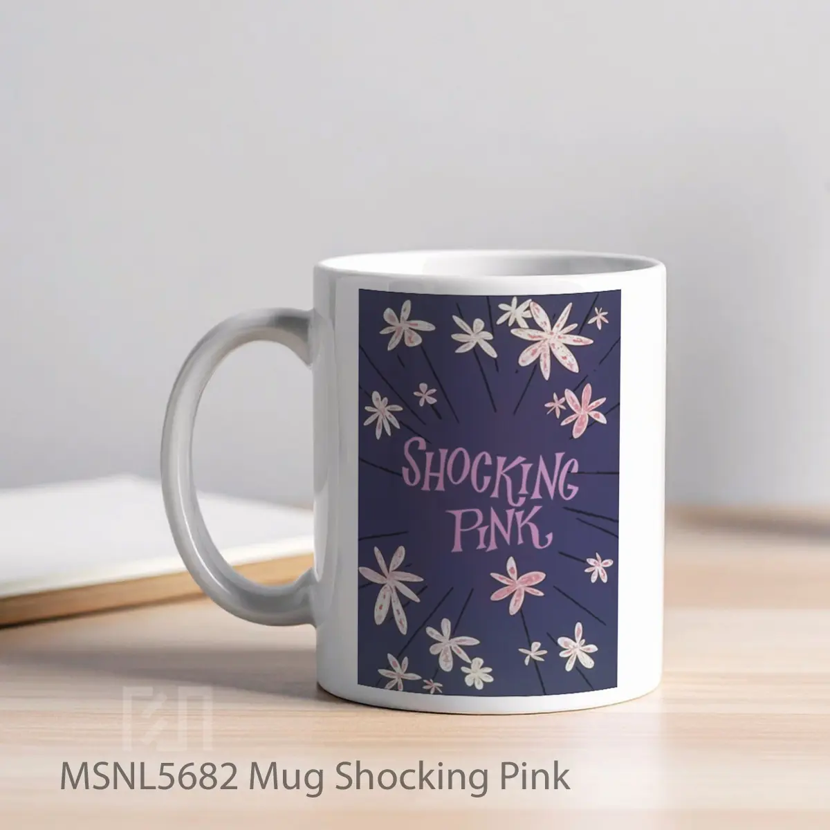 Mug Shocking Pink Gelas Keramik Tema Film MSNL5682 - Tampak Kiri