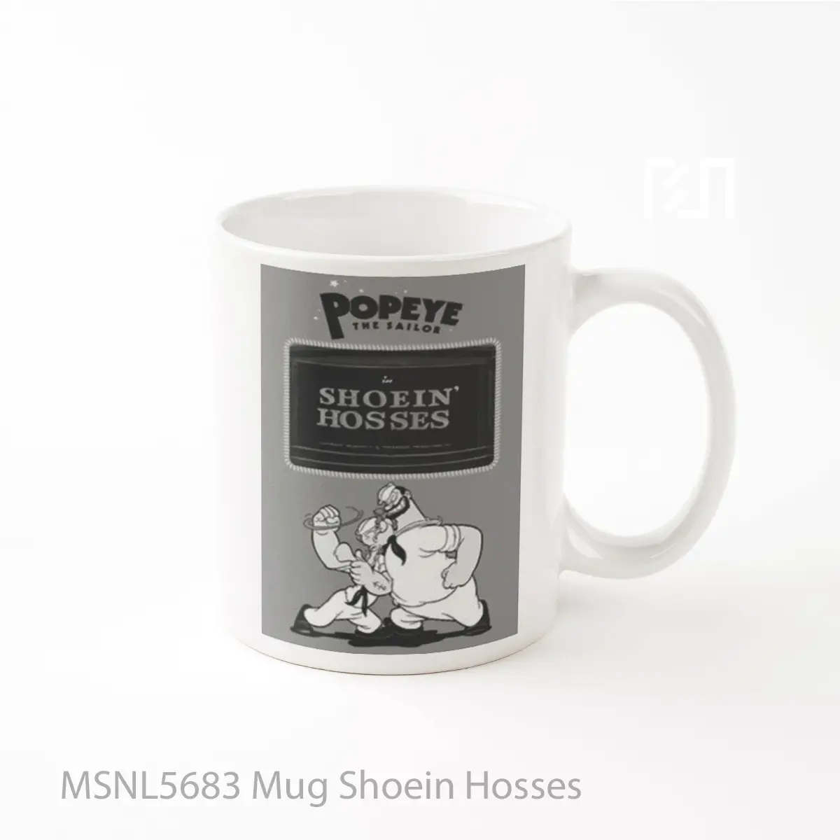 Mug Shoein Hosses Gelas Keramik Tema Film MSNL5683