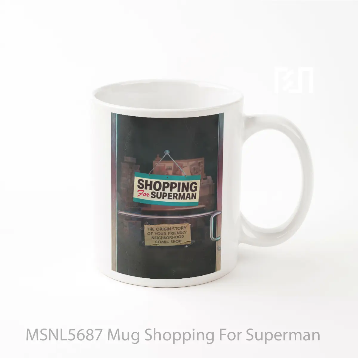 Mug Shopping For Superman Gelas Keramik Tema Film MSNL5687